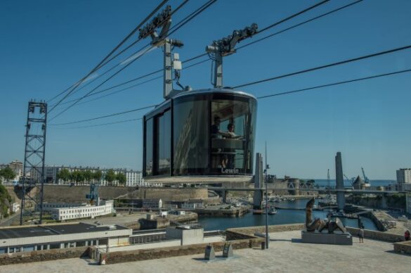 alt="Le téléphérique de Brest"